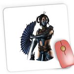 PC, gaming si accesorii - Periferice PC - Mousepad - Mousepad Gaming Mortal Kombat Princess Kitana Sub-Zero Death, 21x19 cm - Infinity.ro
