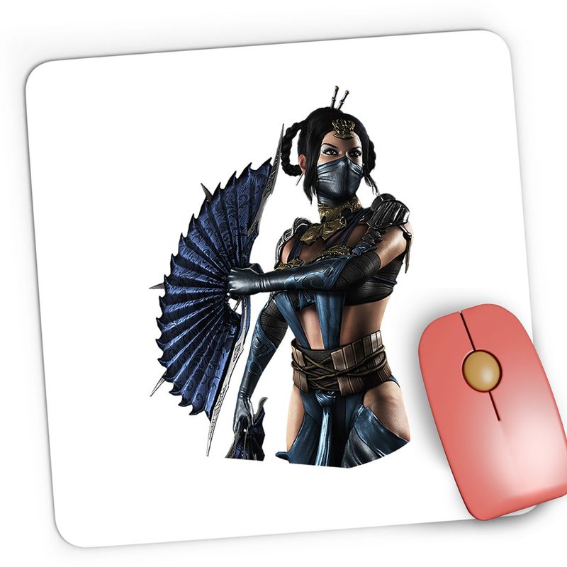 PC, gaming si accesorii - Periferice PC - Mousepad - Mousepad Gaming Mortal Kombat Princess Kitana Sub-Zero Death, 21x19 cm - Infinity.ro