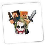 PC, gaming si accesorii - Periferice PC - Mousepad - Mousepad Gaming Joker Minecraft Gamer Steve Alex, 21x19 cm - Infinity.ro