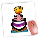 PC, gaming si accesorii - Periferice PC - Mousepad - Mousepad Gaming King Clash Royale CS GO, 21x19 cm - Infinity.ro