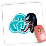 PC, gaming si accesorii - Periferice PC - Mousepad - Mousepad Gaming Venom Fortnite VBucks Epic Game, 21x19 cm - Infinity.ro