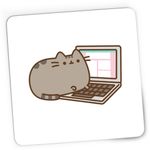 PC, gaming si accesorii - Periferice PC - Mousepad - Mousepad Gaming Pusheen Cat Laptop Plush Valentines Day, 21x19 cm - Infinity.ro