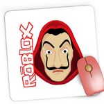 PC, gaming si accesorii - Periferice PC - Mousepad - Mousepad Gaming Casa de Papel Roblox Creator VIP, 21x19 cm - Infinity.ro