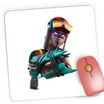 PC, gaming si accesorii - Periferice PC - Mousepad - Mousepad Gaming Blaze Skin Fortnite Epic Pistol, 21x19 cm - Infinity.ro