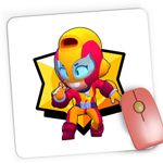 PC, gaming si accesorii - Periferice PC - Mousepad - Mousepad Gaming Max Brawler Brawl Stars, 21x19 cm - Infinity.ro