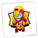 PC, gaming si accesorii - Periferice PC - Mousepad - Mousepad Gaming Max Brawler Brawl Stars, 21x19 cm - Infinity.ro