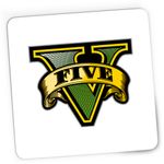 PC, gaming si accesorii - Periferice PC - Mousepad - Mousepad Gaming GTA5 Logo, 21x19 cm - Infinity.ro