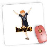 PC, gaming si accesorii - Periferice PC - Mousepad - Mousepad Gaming Haikyuu Anime Volei Hinata Manga, 21x19 cm - Infinity.ro