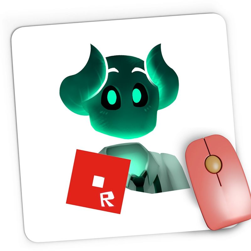 PC, gaming si accesorii - Periferice PC - Mousepad - Mousepad Gaming Roblox Cute Devil Adopt Me, 21x19 cm - Infinity.ro