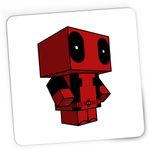 PC, gaming si accesorii - Periferice PC - Mousepad - Mousepad Gaming Deadpool Minecraft Steve Ninja, 21x19 cm - Infinity.ro