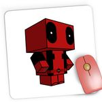 PC, gaming si accesorii - Periferice PC - Mousepad - Mousepad Gaming Deadpool Minecraft Steve Ninja, 21x19 cm - Infinity.ro
