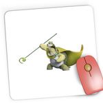 PC, gaming si accesorii - Periferice PC - Mousepad - Mousepad Gaming Master Oogway Kung Fu Panda Antrenor Coach, 21x19 cm - Infinity.ro