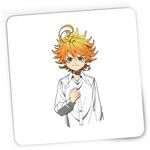 PC, gaming si accesorii - Periferice PC - Mousepad - Mousepad Gaming The Promised Neverland Emma 63194 Orfelinat Anime, 21x19 cm - Infinity.ro