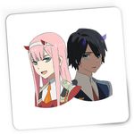 PC, gaming si accesorii - Periferice PC - Mousepad - Mousepad Gaming Darling in the FranXX Hiro Zero Two Parasite, 21x19 cm - Infinity.ro