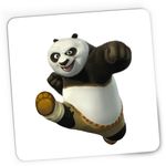 PC, gaming si accesorii - Periferice PC - Mousepad - Mousepad Gaming Kung Fu Panda Bruce Lee Arte Martiale, 21x19 cm - Infinity.ro