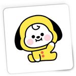 PC, gaming si accesorii - Periferice PC - Mousepad - Mousepad Gaming Bt21 Chimmy BTS Kpop Bebe, 21x19 cm - Infinity.ro