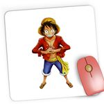 PC, gaming si accesorii - Periferice PC - Mousepad - Mousepad Gaming One Piece Monkey D Luffy Fortnite Anime, 21x19 cm - Infinity.ro