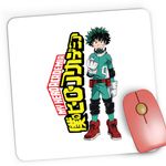PC, gaming si accesorii - Periferice PC - Mousepad - Mousepad Gaming Boku no Hero Academia Midoriya Cosplay, 21x19 cm - Infinity.ro