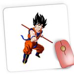 PC, gaming si accesorii - Periferice PC - Mousepad - Mousepad Gaming Dragon Ball Z Son Goku Vagabond Mafia Anime, 21x19 cm - Infinity.ro