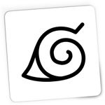 PC, gaming si accesorii - Periferice PC - Mousepad - Mousepad Gaming Naruto Simbol Hidden Leaf Anime, 21x19 cm - Infinity.ro