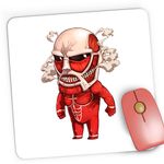 PC, gaming si accesorii - Periferice PC - Mousepad - Mousepad Gaming Attack on Titan Anime Manga Creeper Horror, 21x19 cm - Infinity.ro