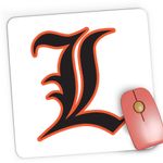 PC, gaming si accesorii - Periferice PC - Mousepad - Mousepad Gaming L Detective Logo Emblem Death Note, 21x19 cm - Infinity.ro