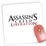 PC, gaming si accesorii - Periferice PC - Mousepad - Mousepad Gaming Assassin Creed Liberation Logo Gamer, 21x19 cm - Infinity.ro