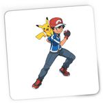 PC, gaming si accesorii - Periferice PC - Mousepad - Mousepad Gaming Pokemon Go Ash Pikachu TikTok Tik Tok, 21x19 cm - Infinity.ro