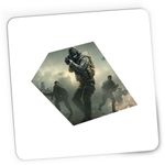 PC, gaming si accesorii - Periferice PC - Mousepad - Mousepad Gaming Call of Duty Warzone Gamer, 21x19 cm - Infinity.ro
