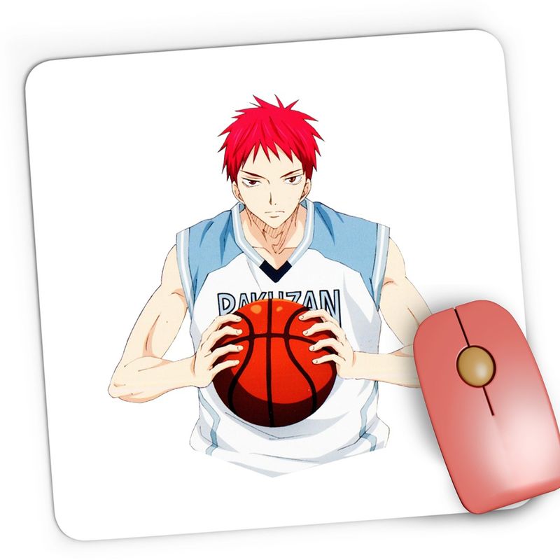 PC, gaming si accesorii - Periferice PC - Mousepad - Mousepad Gaming Kuroko no Basket Seijuro Akashi Craciun Anime, 21x19 cm - Infinity.ro