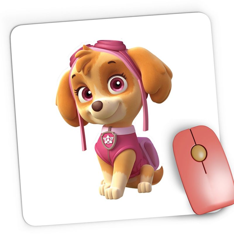 PC, gaming si accesorii - Periferice PC - Mousepad - Mousepad Gaming Paw Patrol Skye Catelus Aviator Salvator, 21x19 cm - Infinity.ro