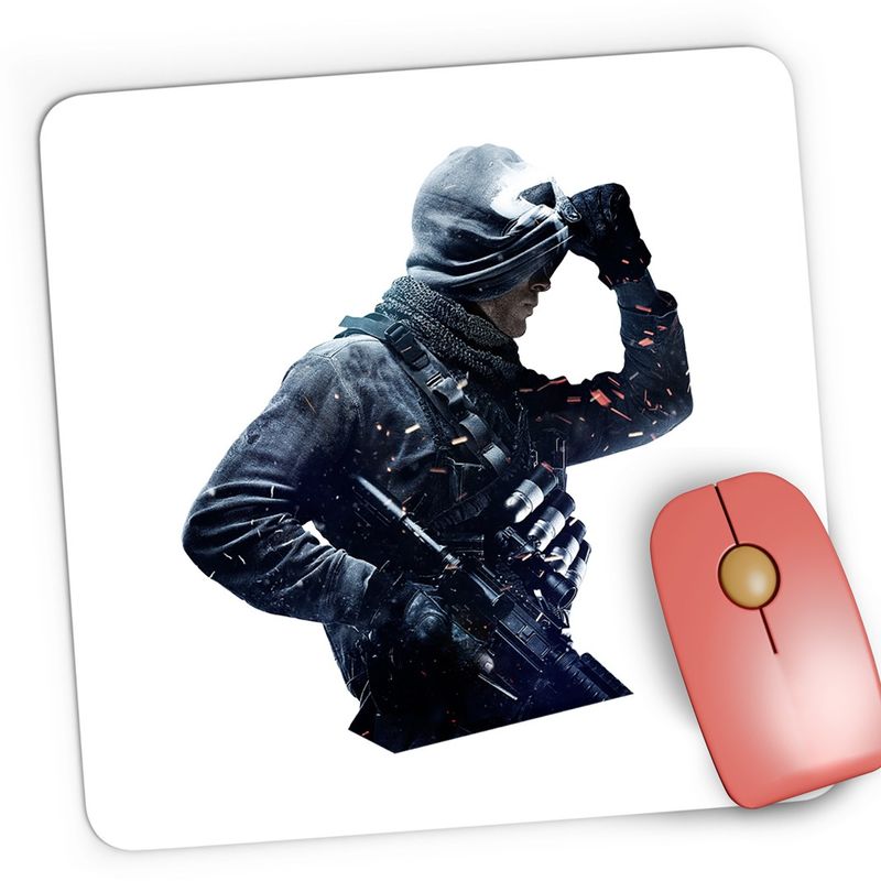 PC, gaming si accesorii - Periferice PC - Mousepad - Mousepad Gaming Call of Duty Game Advanced Warfare, 21x19 cm - Infinity.ro