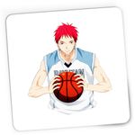 PC, gaming si accesorii - Periferice PC - Mousepad - Mousepad Gaming Kuroko no Basket Seijuro Akashi Craciun Anime, 21x19 cm - Infinity.ro