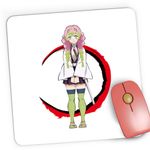 PC, gaming si accesorii - Periferice PC - Mousepad - Mousepad Gaming Demon Slayer Mitsuri Kanroji Arte Martiale, 21x19 cm - Infinity.ro