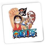 PC, gaming si accesorii - Periferice PC - Mousepad - Mousepad Gaming One Piece Monkey Luffy Pinguin Panda, 21x19 cm - Infinity.ro