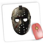 PC, gaming si accesorii - Periferice PC - Mousepad - Mousepad Gaming Mortal Kombat Jason Mask Friday 13 Hockey, 21x19 cm - Infinity.ro