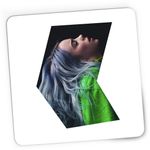 PC, gaming si accesorii - Periferice PC - Mousepad - Mousepad Gaming Billie Eilish Emo Pop Music, 21x19 cm - Infinity.ro