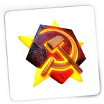 PC, gaming si accesorii - Periferice PC - Mousepad - Mousepad Gaming Command Conquer Red Alert 2 Video Game, 21x19 cm - Infinity.ro
