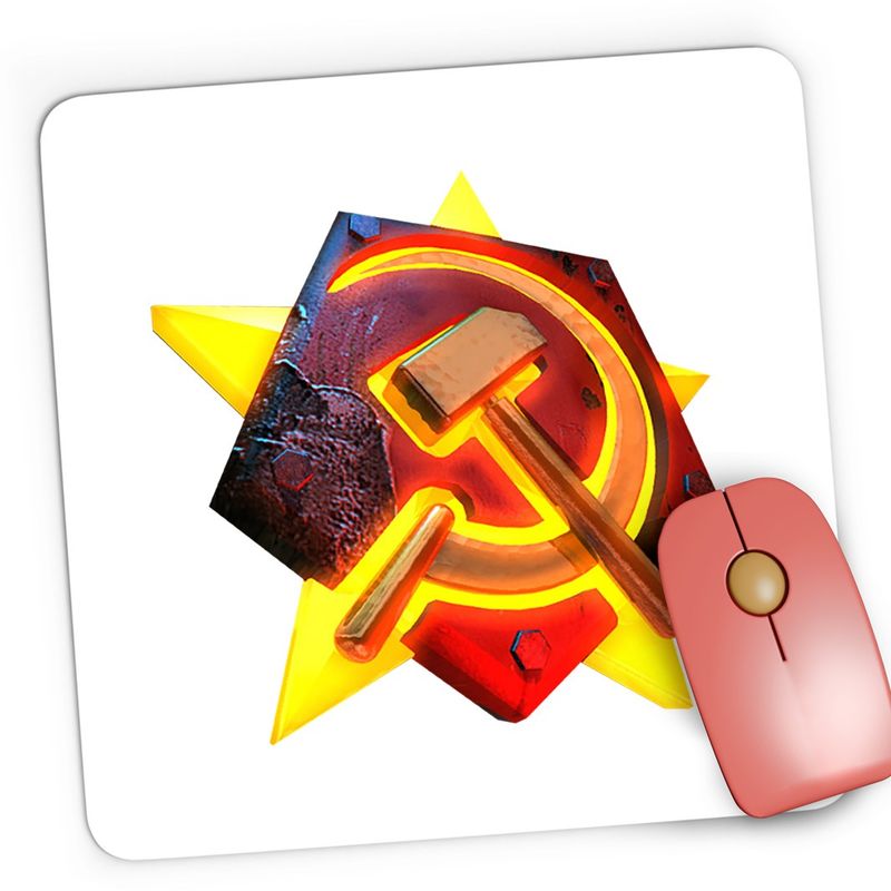 PC, gaming si accesorii - Periferice PC - Mousepad - Mousepad Gaming Command Conquer Red Alert 2 Video Game, 21x19 cm - Infinity.ro