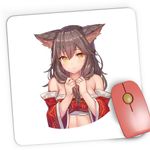 PC, gaming si accesorii - Periferice PC - Mousepad - Mousepad Gaming League of Legends Ahri Champion Artwork Anime, 21x19 cm - Infinity.ro