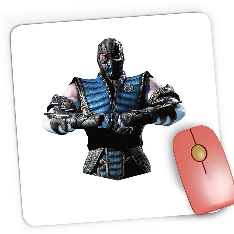 PC, gaming si accesorii - Periferice PC - Mousepad - Mousepad Gaming Mortal Kombat The Best Player Game From World, 21x19 cm - Infinity.ro