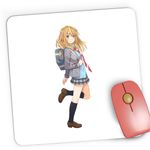 PC, gaming si accesorii - Periferice PC - Mousepad - Mousepad Gaming Your Lie in April Kaori Romantic Anime, 21x19 cm - Infinity.ro