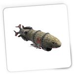 PC, gaming si accesorii - Periferice PC - Mousepad - Mousepad Gaming Red Alert 2 Army Expert Gaming Level Up, 21x19 cm - Infinity.ro