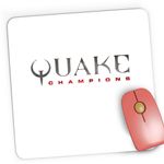 PC, gaming si accesorii - Periferice PC - Mousepad - Mousepad Gaming Quake Logo Tube Brand Beanie Champions Fortnite, 21x19 cm - Infinity.ro