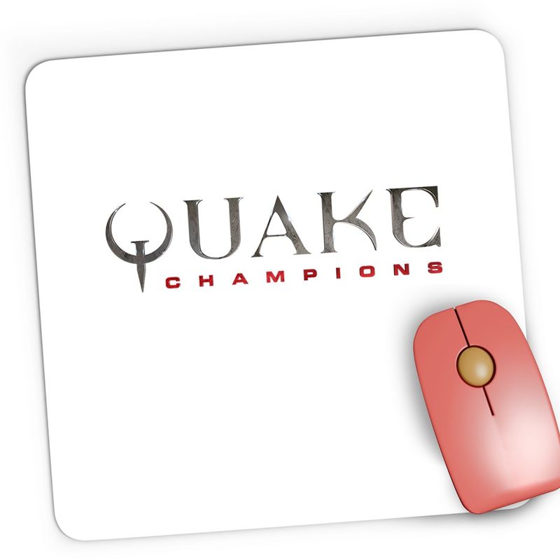 PC, gaming si accesorii - Periferice PC - Mousepad - Mousepad Gaming Quake Logo Tube Brand Beanie Champions Fortnite, 21x19 cm - Infinity.ro