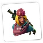 PC, gaming si accesorii - Periferice PC - Mousepad - Mousepad Gaming Skully Fortnite Skin, 21x19 cm - Infinity.ro