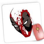 PC, gaming si accesorii - Periferice PC - Mousepad - Mousepad Gaming Deadpool Ninja Mask Marvel, 21x19 cm - Infinity.ro