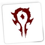 PC, gaming si accesorii - Periferice PC - Mousepad - Mousepad Gaming World of Warcraft Horde Orc WoW Azeroth, 21x19 cm - Infinity.ro