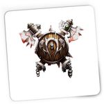 PC, gaming si accesorii - Periferice PC - Mousepad - Mousepad Gaming World of Warcraft Orc Race Crest WoW, 21x19 cm - Infinity.ro
