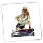 PC, gaming si accesorii - Periferice PC - Mousepad - Mousepad Gaming Bad Girl GTA5 Brawl Stars, 21x19 cm - Infinity.ro